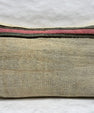 Turkish Hemp Pillow Cushion Natural Beige Brown Blush Pink Green Pillow Cushion Cover 16" x 24" #30269