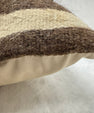 Turkish Hemp Pillow Cushion Natural Beige Brown Pillow Cushion Cover 16" x 24" #30273