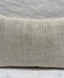 Turkish Hemp Pillow Cushion Natural Cream Pillow Cushion Cover 16" x 24" #30277
