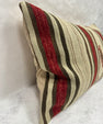 Turkish Hemp Pillow Cushion Natural Brown Red Beige Pillow Cushion Cover 16" x 24" #30276