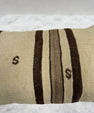 Turkish Hemp Pillow Cushion Natural Brown Beige Pillow Cushion Cover 16" x 24" #30284