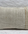 Turkish Hemp Pillow Cushion Natural Cream Brown Pillow Cushion Cover 16" x 24" #30283