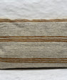 Turkish Hemp Pillow Cushion Natural Rust Brown Beige Gray Pillow Cushion Cover 16" x 24" #30282
