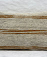 Turkish Hemp Pillow Cushion Natural Rust Brown Beige Gray Pillow Cushion Cover 16" x 24" #30282