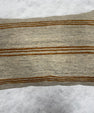 Turkish Hemp Pillow Cushion Natural Rust Brown Beige Gray Pillow Cushion Cover 16" x 24" #30282