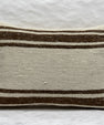 Turkish Hemp Pillow Cushion Natural Rust Brown Beige Pillow Cushion Cover 16" x 24" #30222