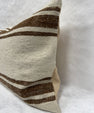 Turkish Hemp Pillow Cushion Natural Rust Brown Beige Pillow Cushion Cover 16" x 24" #30222