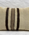 Turkish Hemp Pillow Cushion Natural Brown Beige Pillow Cushion Cover 16" x 24" #30279
