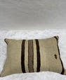 Turkish Hemp Pillow Cushion Natural Brown Beige Pillow Cushion Cover 16" x 24" #30279