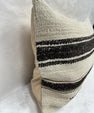 Turkish Hemp Pillow Cushion Natural Brown Beige Pillow Cushion Cover 16" x 24" #30240