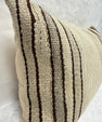 Turkish Hemp Pillow Cushion Natural Brown Beige Gray Pillow Cushion Cover 16" x 24" #30227