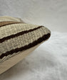 Turkish Hemp Pillow Cushion Natural Brown Beige Gray Pillow Cushion Cover 16" x 24" #30227
