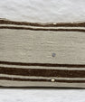 Turkish Hemp Pillow Cushion Natural Beige Brown Pillow Cushion Cover 16" x 24" #30230