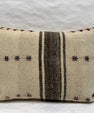 Turkish Hemp Pillow Cushion Natural Beige Brown Pillow Cushion Cover 16" x 24" #30278