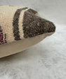 Turkish Hemp Pillow Cushion Natural Beige Brown Pillow Cushion Cover 16" x 24" #30278