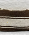 Turkish Hemp Pillow Cushion Natural Beige Brown Pillow Cushion Cover 16" x 24" #30231