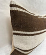 Turkish Hemp Pillow Cushion Natural Beige Brown Pillow Cushion Cover 16" x 24" #30231