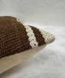 Turkish Hemp Pillow Cushion Natural Beige Brown Pillow Cushion Cover 16" x 24" #30231