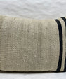Turkish Hemp Pillow Cushion Natural Beige Brown Pillow Cushion Cover 16" x 24" #30232
