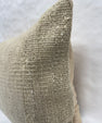 Turkish Hemp Pillow Cushion Natural Beige Brown Pillow Cushion Cover 16" x 24" #30232