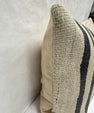 Turkish Hemp Pillow Cushion Natural Beige Brown Pillow Cushion Cover 16" x 24" #30232