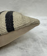 Turkish Hemp Pillow Cushion Natural Beige Brown Pillow Cushion Cover 16" x 24" #30232