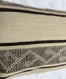 Turkish Hemp Pillow Cushion Natural Beige Brown Pillow Cushion Cover 16" x 24" #30225