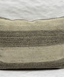 Turkish Hemp Pillow Cushion Natural Beige Brown Gray Pillow Cushion Cover 16" x 24" #30235