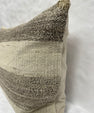 Turkish Hemp Pillow Cushion Natural Beige Brown Gray Pillow Cushion Cover 16" x 24" #30235