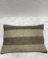 Turkish Hemp Pillow Cushion Natural Beige Brown Gray Pillow Cushion Cover 16" x 24" #30235