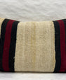 Turkish Hemp Pillow Cushion Natural Beige Black Burgundy Pillow Cushion Cover 16" x 24" #30242