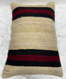 Turkish Hemp Pillow Cushion Natural Beige Black Burgundy Pillow Cushion Cover 16" x 24" #30242