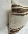 Turkish Hemp Pillow Cushion Natural Beige Brown Pillow Cushion Cover 16" x 24" #30237