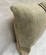 Turkish Hemp Pillow Cushion Natural Beige Brown Black Pillow Cushion Cover 16" x 24" #30247