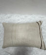 Turkish Hemp Pillow Cushion Natural Beige Brown Gray Pillow Cushion Cover 16" x 24" #30248