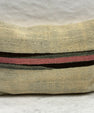 Turkish Hemp Pillow Cushion Natural Beige Black Pink Green Pillow Cushion Cover 16" x 24" #30238