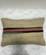 Turkish Hemp Pillow Cushion Natural Beige Black Pink Green Pillow Cushion Cover 16" x 24" #30238