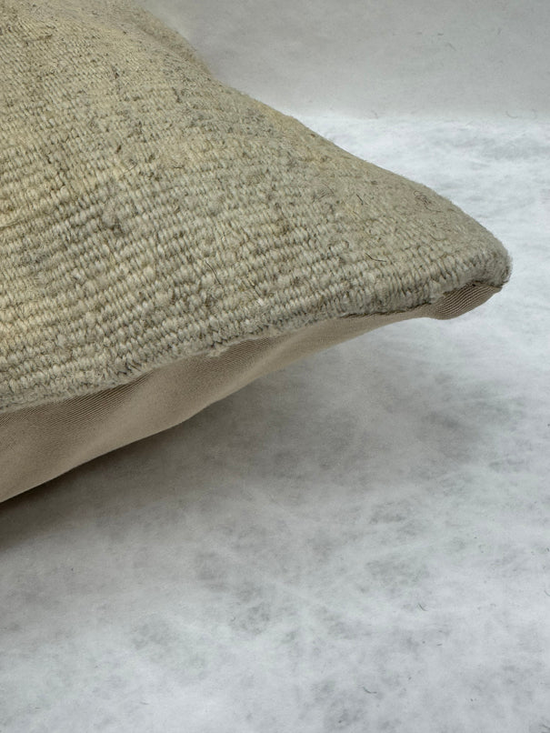Turkish Hemp Pillow Cushion Natural Beige Black Pink Green Pillow Cushion Cover 16" x 24" #30238