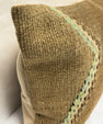 Turkish Hemp Pillow Cushion Natural Brown Gray Pink Pillow Cushion Cover 16" x 24" #30255