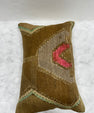 Turkish Hemp Pillow Cushion Natural Brown Gray Pink Pillow Cushion Cover 16" x 24" #30255