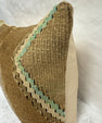 Turkish Hemp Pillow Cushion Natural Brown Gray Pink Pillow Cushion Cover 16" x 24" #30255