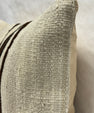 Turkish Hemp Pillow Cushion Natural Beige Brown Black Pillow Cushion Cover 16" x 24" #30257