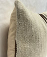 Turkish Hemp Pillow Cushion Natural Beige Brown Black Pillow Cushion Cover 16" x 24" #30257