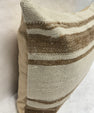 Turkish Hemp Pillow Cushion Natural Beige Brown Pillow Cushion Cover 16" x 24" #30258