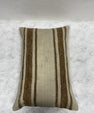 Turkish Hemp Pillow Cushion Natural Beige Brown Pillow Cushion Cover 16" x 24" #30258