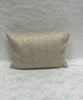 Turkish Hemp Pillow Cushion Natural Cream Pillow Cushion Cover 16" x 24" #30254
