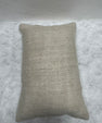 Turkish Hemp Pillow Cushion Natural Cream Pillow Cushion Cover 16" x 24" #30254