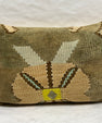 Turkish Hemp Pillow Cushion Natural Brown Blue Yellow Pillow Cushion Cover 16" x 24" #30182