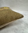 Turkish Hemp Pillow Cushion Natural Brown Blue Yellow Pillow Cushion Cover 16" x 24" #30182