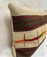 Turkish Hemp Pillow Cushion Natural Beige Brown Red Green Pillow Cushion Cover 16" x 24" #30181